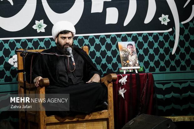 یادواره اولین شهید مدافع حرم استان هرمزگان با حضور شهید گمنام