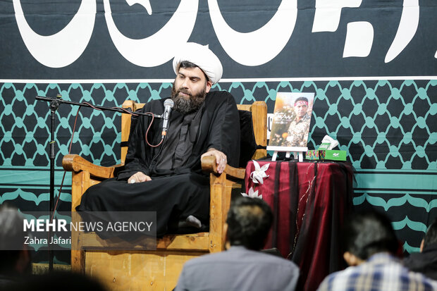 یادواره اولین شهید مدافع حرم استان هرمزگان با حضور شهید گمنام