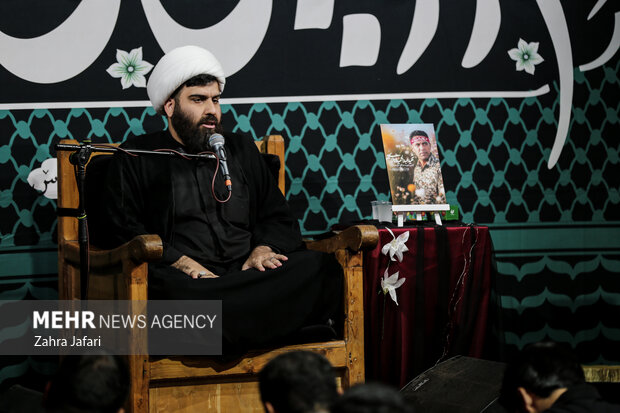 یادواره اولین شهید مدافع حرم استان هرمزگان با حضور شهید گمنام