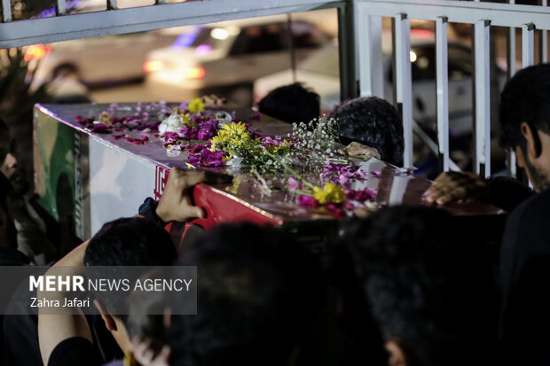 یادواره اولین شهید مدافع حرم استان هرمزگان با حضور شهید گمنام