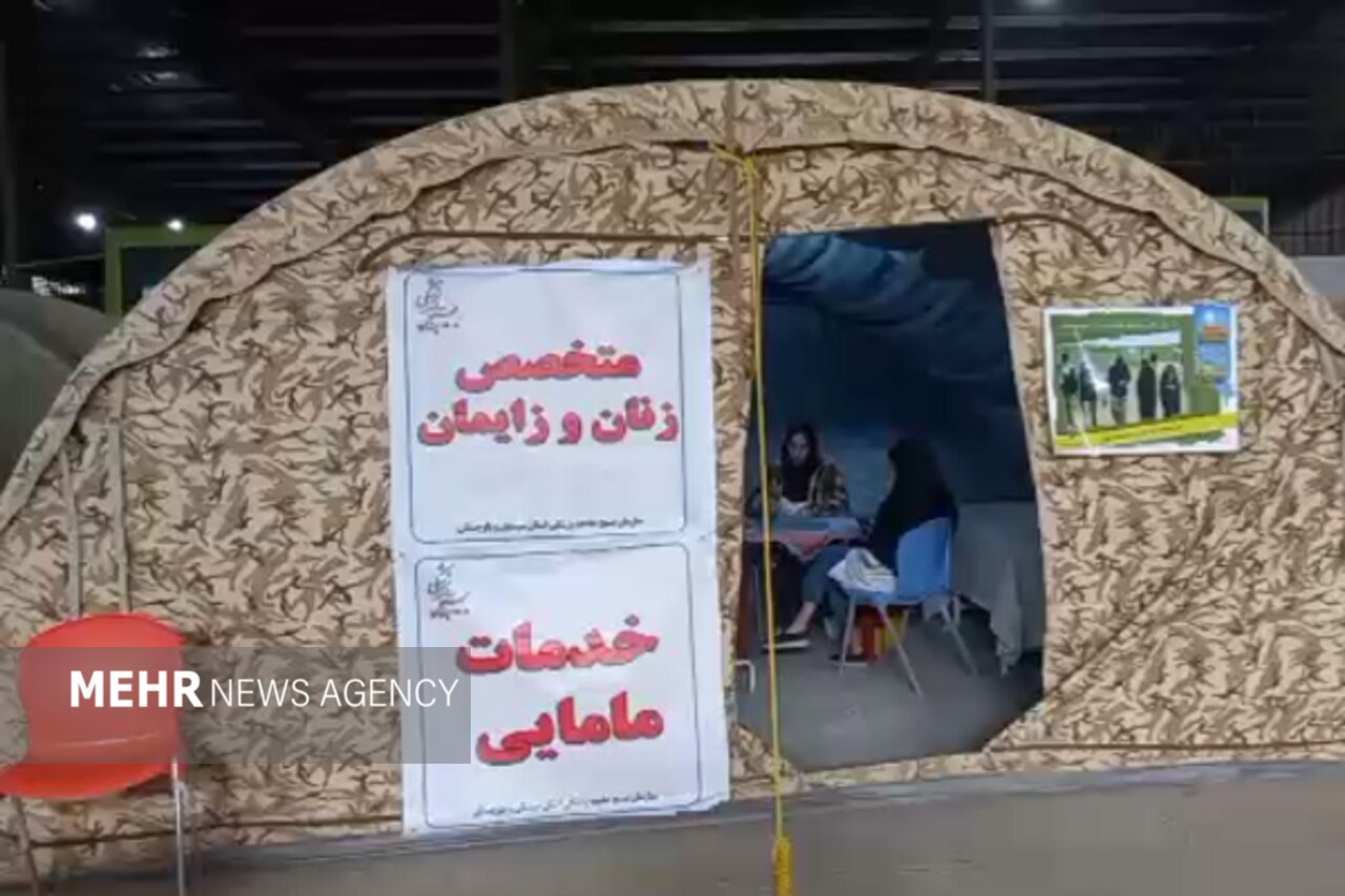 افتتاح بزرگ ترین بیمارستان صحرایی کشور در زاهدان