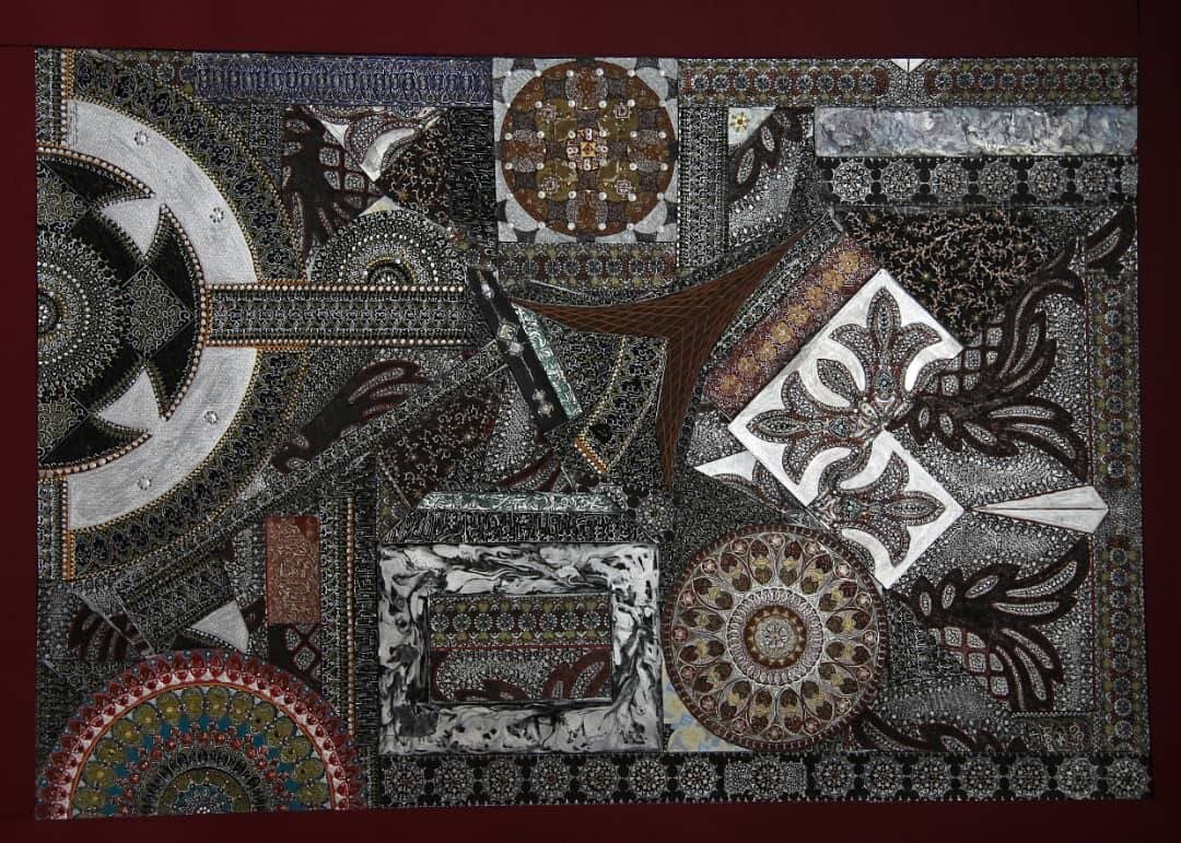 اتوپيا،نقاشي،نمايشگاه،جهانِ،انفرادي،روز،آبستره،گالري،نقاش،صالح