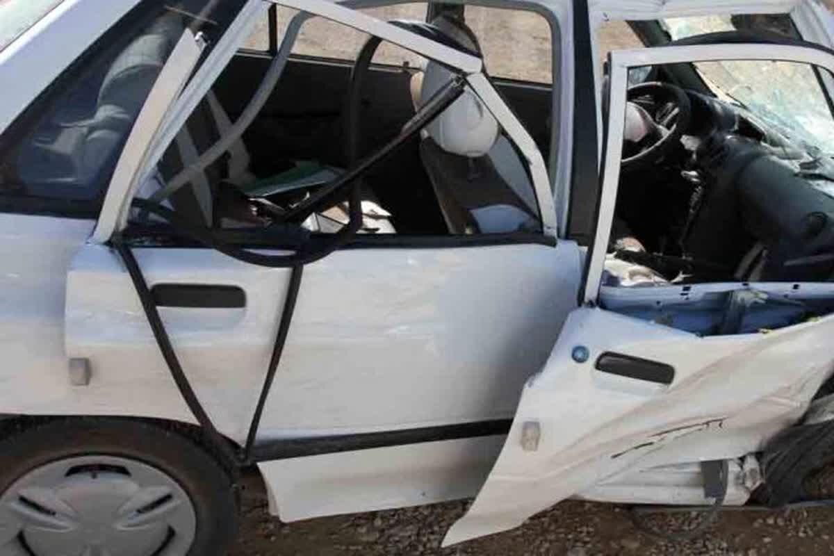 واژگونی پراید در محور دامغان به سمنان؛ ۴ نفر مصدوم شدند
