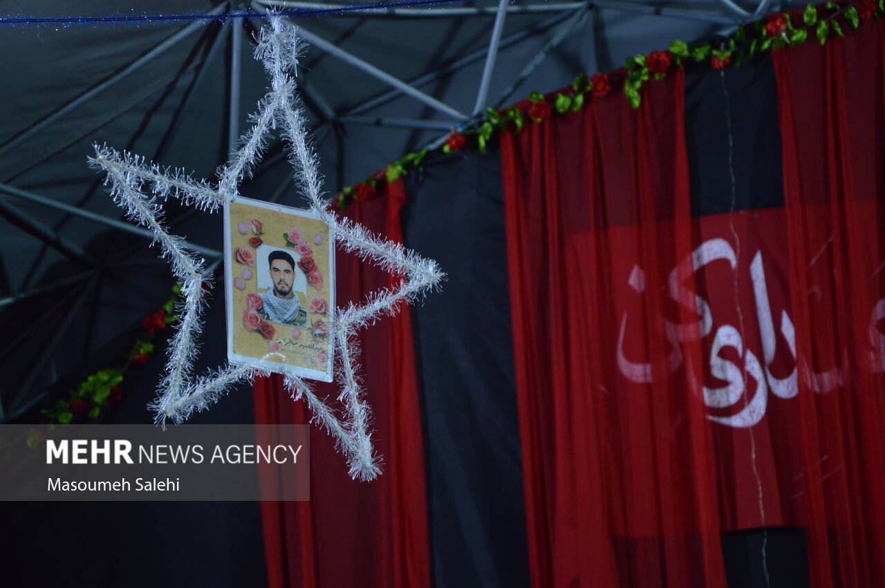 برگزاری یادواره اولین شهید مدافع حرم استان هرمزگان با حضور شهید گمنام