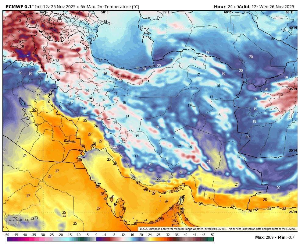 آذر،روز،جوي،تهران،شمالي،هوا،استان،كاهش،كشور،ضيائيان
