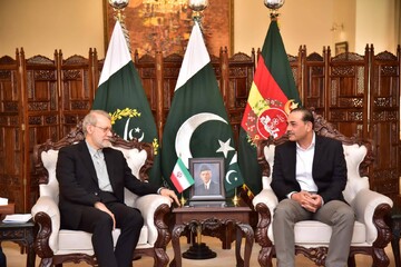 تاکید لاریجانی بر نقش کلیدی ایران و پاکستان در مقابله با تهدیدات مشترک