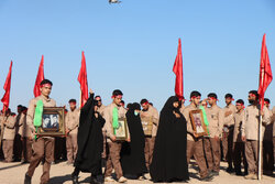 تشریح فعالیت‌های قرارگاه مرکزی ۵۰۰۰ خادم شهدا در راهیان نور