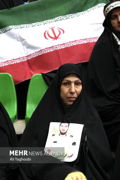 اجتماع بزرگ بسیجیان در رشت