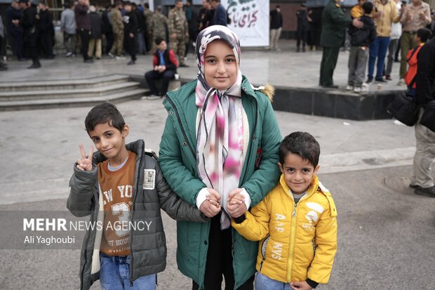 اجتماع بزرگ بسیجیان در رشت