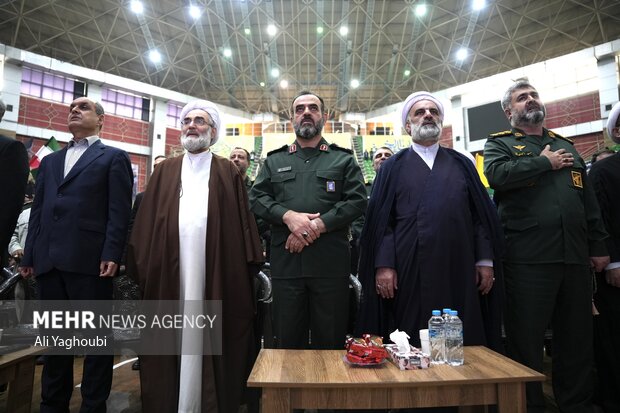 اجتماع بزرگ بسیجیان در رشت