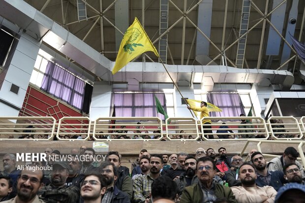 اجتماع بزرگ بسیجیان در رشت