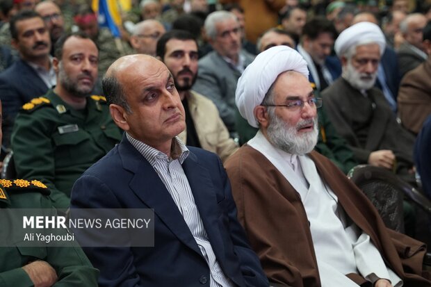 اجتماع بزرگ بسیجیان در رشت