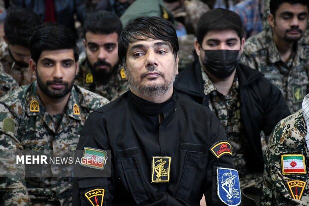 اجتماع بسیجیان به مناسبت ۵ آذر