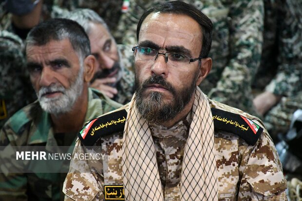 اجتماع بسیجیان به مناسبت ۵ آذر