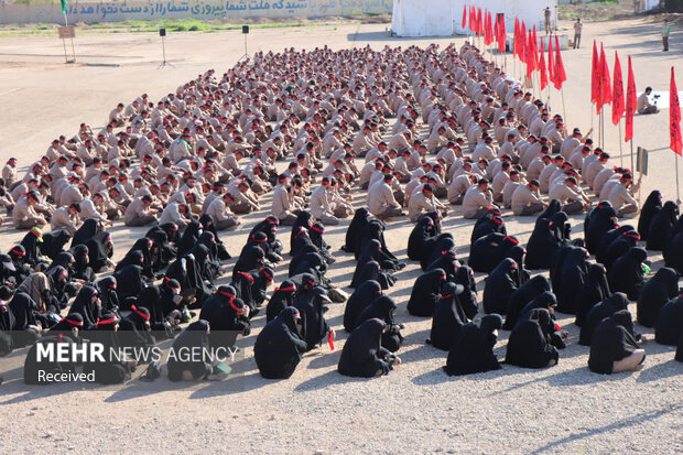 تشریح فعالیت‌های قرارگاه مرکزی ۵۰۰۰ خادم شهدا در راهیان نور