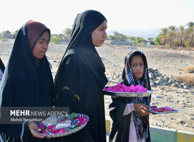 تشییع شهید گمنام در محلات رودان