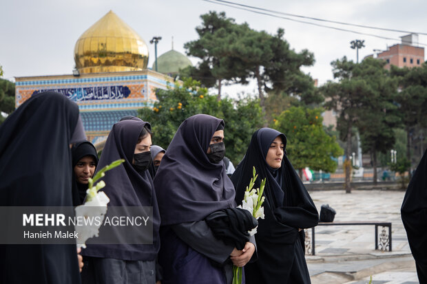 مراسم گرامیداشت قیام ۵ آذر گرگان