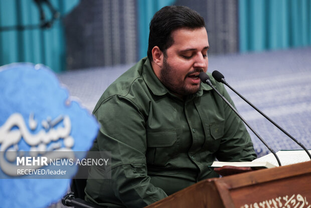 مراسم روز بسیج در حسینیه امام خمینی(ره)