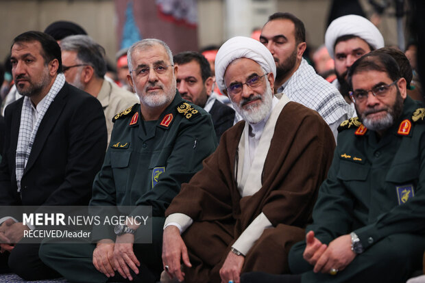 مراسم روز بسیج در حسینیه امام خمینی(ره)