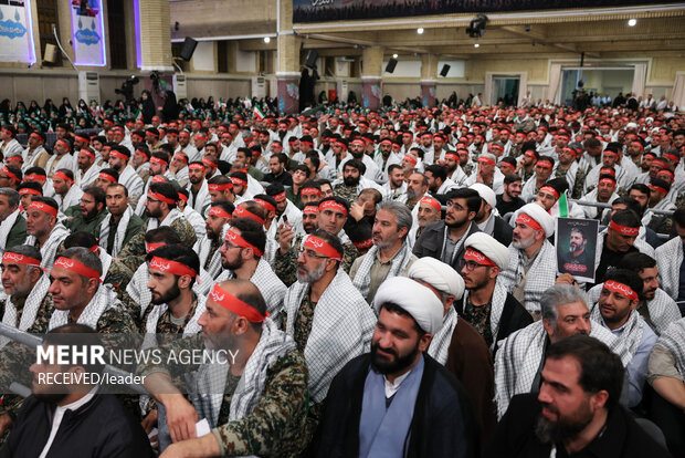 مراسم روز بسیج در حسینیه امام خمینی(ره)