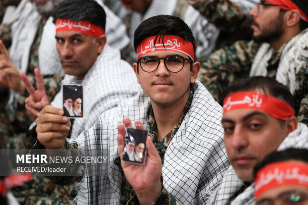 مراسم روز بسیج در حسینیه امام خمینی(ره)