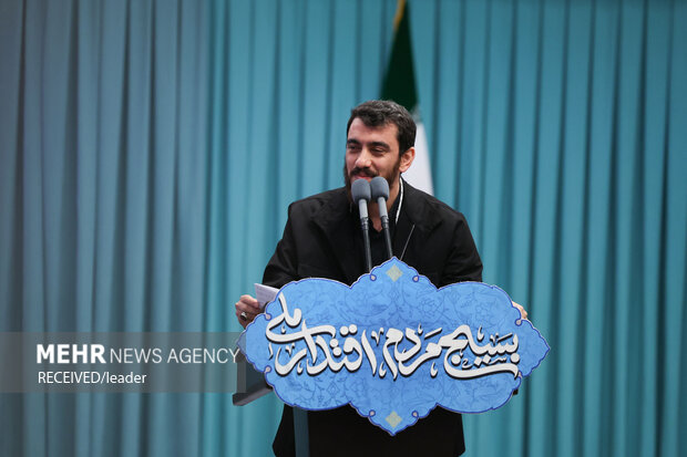 مراسم روز بسیج در حسینیه امام خمینی(ره)