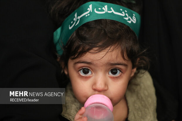 مراسم روز بسیج در حسینیه امام خمینی(ره)