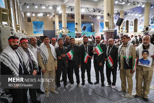 مراسم روز بسیج در حسینیه امام خمینی(ره)