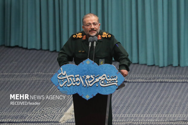 مراسم روز بسیج در حسینیه امام خمینی(ره)