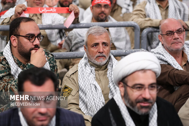 مراسم روز بسیج در حسینیه امام خمینی(ره)