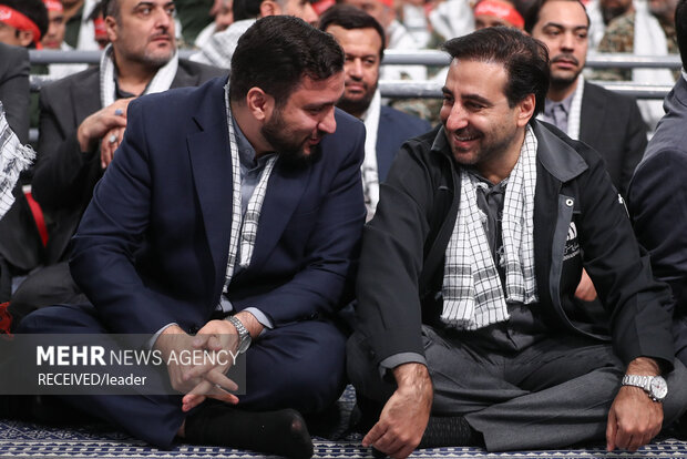 مراسم روز بسیج در حسینیه امام خمینی(ره)