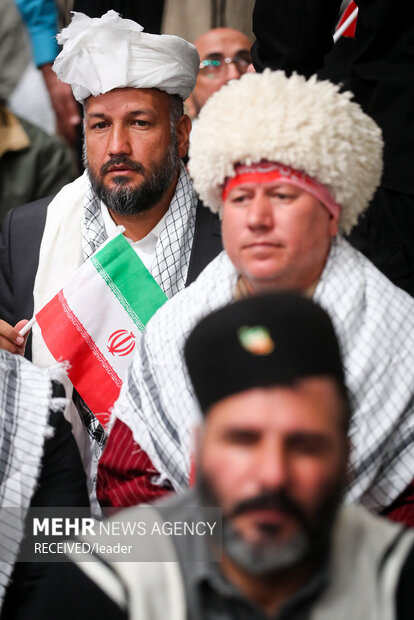 مراسم روز بسیج در حسینیه امام خمینی(ره)