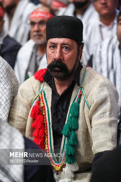 مراسم روز بسیج در حسینیه امام خمینی(ره)