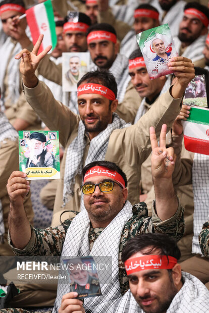 مراسم روز بسیج در حسینیه امام خمینی(ره)