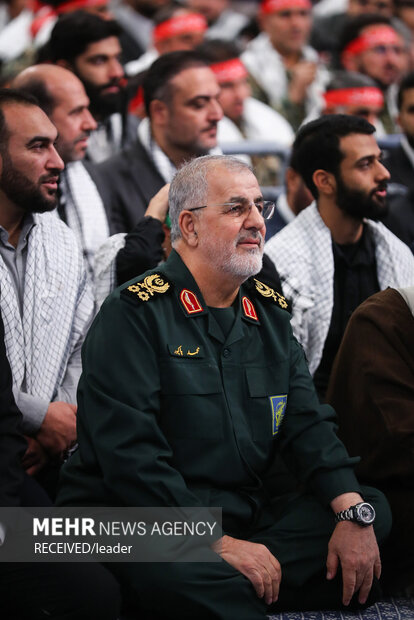 مراسم روز بسیج در حسینیه امام خمینی(ره)