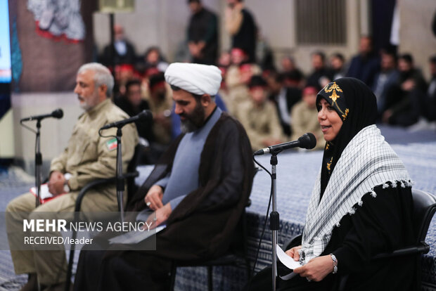 مراسم روز بسیج در حسینیه امام خمینی(ره)