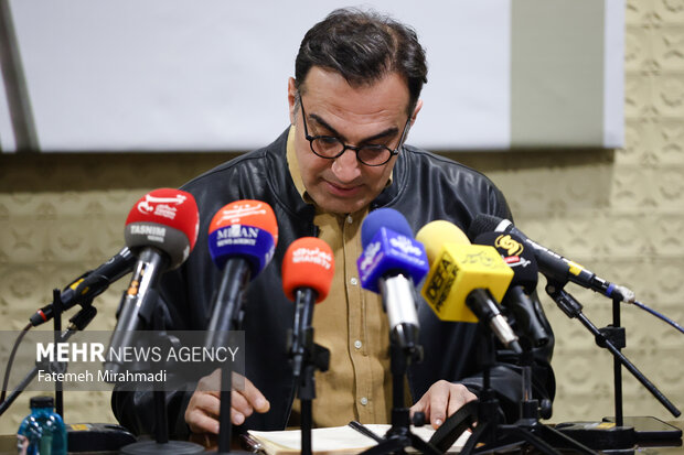 نشست خبری رئیس مجموعه تئاتر شهر