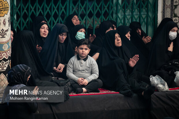 آخرین روز از مراسم عزاداری شهادت حضرت زهرا (س) در حسینیه سادات اخوی