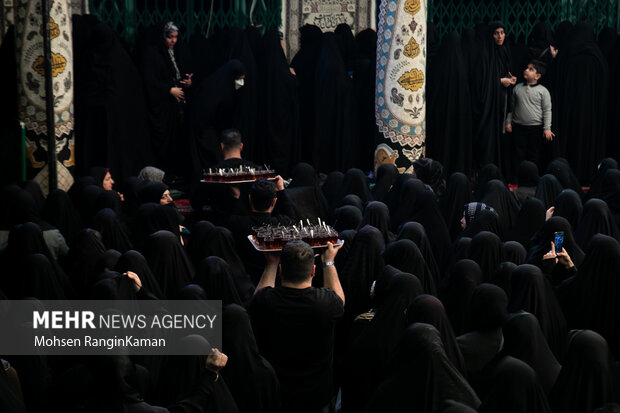آخرین روز از مراسم عزاداری شهادت حضرت زهرا (س) در حسینیه سادات اخوی