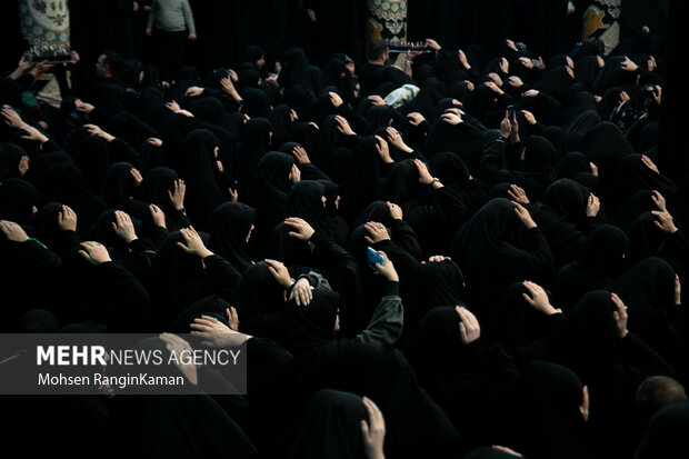 آخرین روز از مراسم عزاداری شهادت حضرت زهرا (س) در حسینیه سادات اخوی