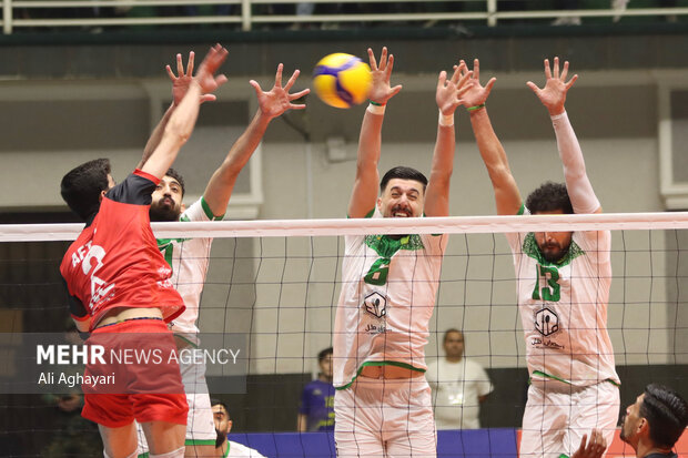 لیگ برتر والیبال/ شهرداری ارومیه و پاس گرگان