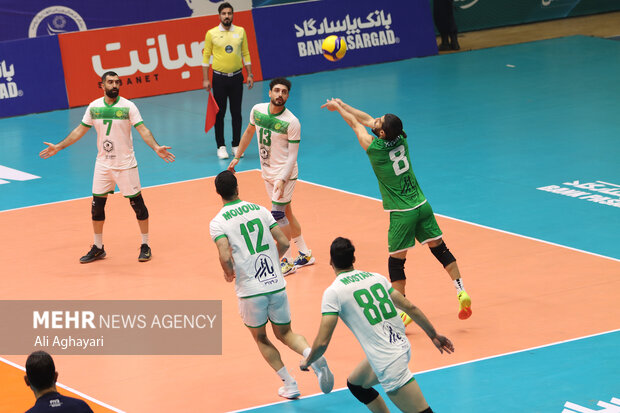 لیگ برتر والیبال/ شهرداری ارومیه و پاس گرگان