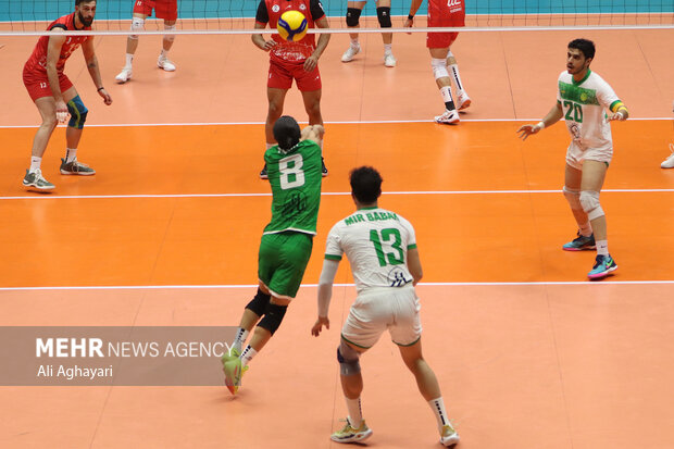 لیگ برتر والیبال/ شهرداری ارومیه و پاس گرگان