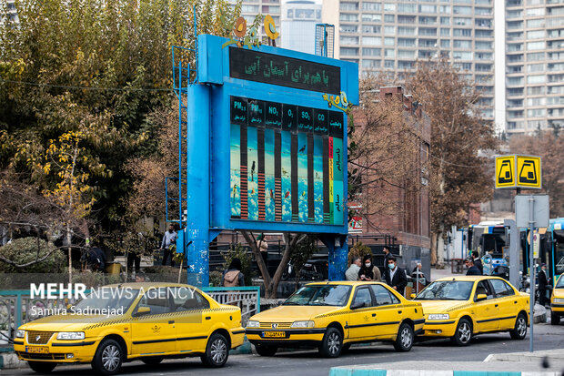 آلودگی هوای تهران