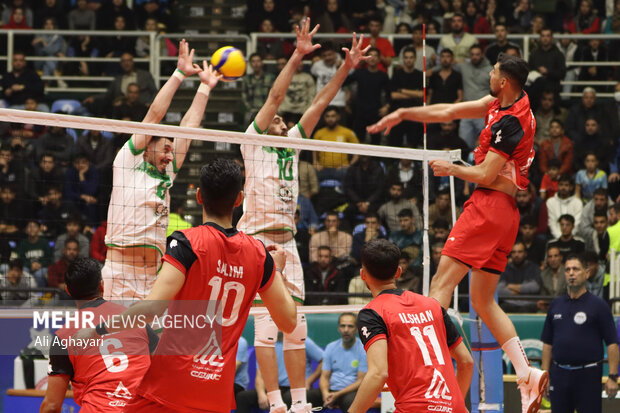 لیگ برتر والیبال/ شهرداری ارومیه و پاس گرگان