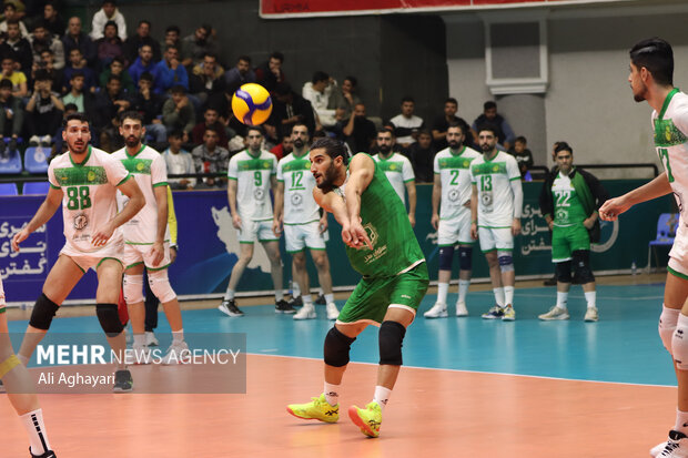 لیگ برتر والیبال/ شهرداری ارومیه و پاس گرگان