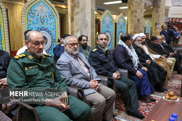 مراسم بزرگداشت هفته بسیج