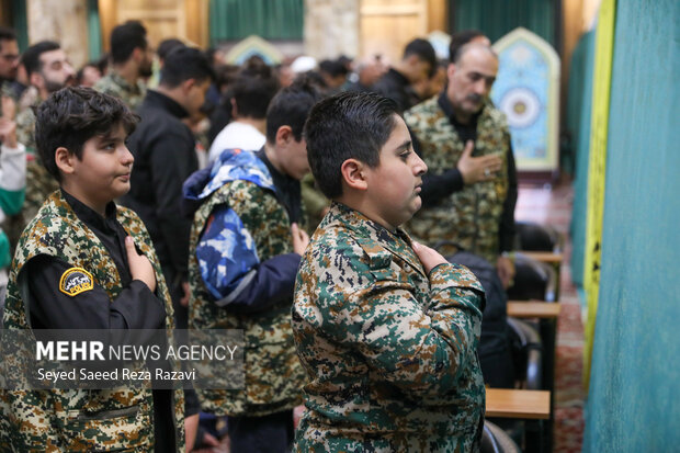 مراسم بزرگداشت هفته بسیج