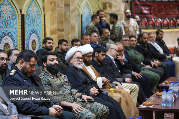 مراسم بزرگداشت هفته بسیج