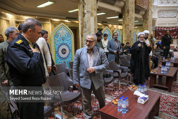 مراسم بزرگداشت هفته بسیج